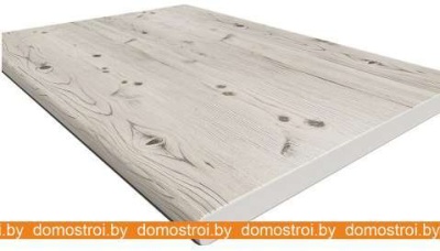 Кухня Интерлиния Мила Лайт 1.2x1.5 (вудлайн кремовый-бетон-бискайская сосна) фотография