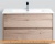 Тумба под умывальник BelBagno Kraft-900-2C-SO-RGB (rovere galifax bianco) фотография
