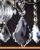 Подвесная люстра Евросвет 3281/5 античная бронза/прозрачный хрусталь фотография