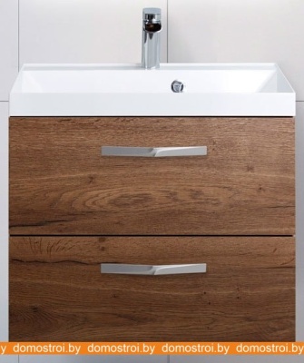 Тумба под умывальник BelBagno Aurora-600-2C-SO-RT (rovere tabacco) фотография