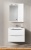 Шкаф с зеркалом BelBagno Marino-SPC-600/750-1A-BL-P-R (bianco lucido) фотография