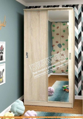 Шкаф-купе Кортекс-мебель Лагуна ШК01-01 (венге/венге светлый) фотография