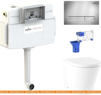 Унитаз Lavinia Boho Relfix Biore 5 в 1 87060230 (хром пластик) фотография