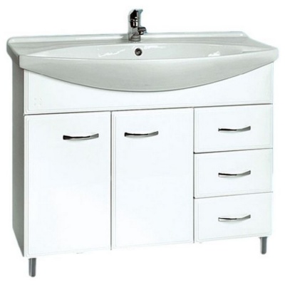 Тумба под умывальник Акваль Эмили 105 [AL.05.00.09.L] фотография