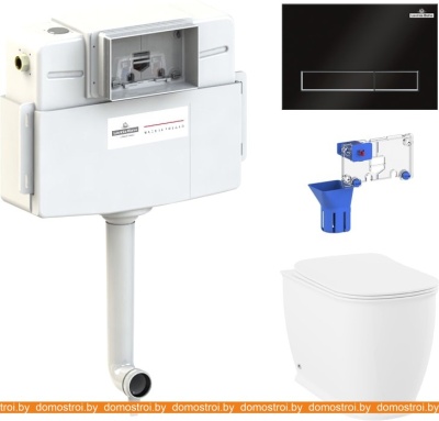 Унитаз Lavinia Boho Relfix Bell Pro 5 в 1 87060208 (черный пластик) фотография