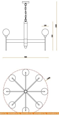 Подвесная люстра Favourite Legion 2972-8P фотография