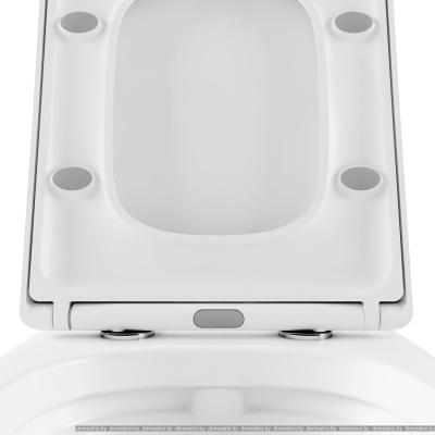 Унитаз Lavinia Boho Relfix Aveo Rimless 9 в 1 97020190 (черное стекло) фотография