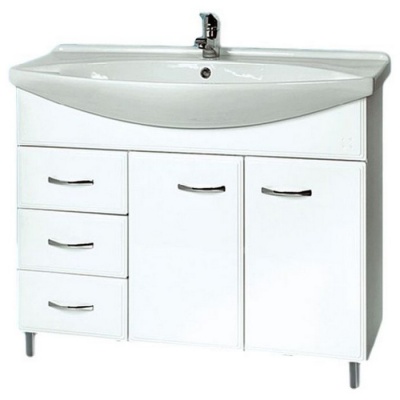 Тумба под умывальник Акваль Эмили 105 [AL.05.00.09.R] фотография