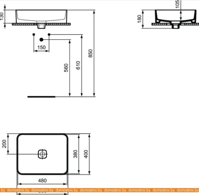 Умывальник Ideal Standard Strada II T296701 фотография