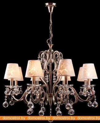 Подвесная люстра Евросвет 1448/8 античная бронза фотография