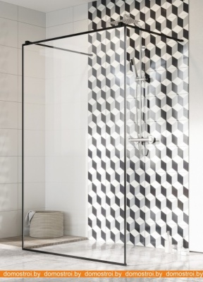 Душевая стенка Radaway Modo X Black I Frame 120 фотография