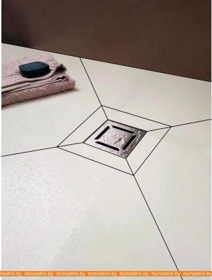 Душевой трап Berges Wasserhaus Zentrum Norma 100x100 090462 (матовый хром) фотография