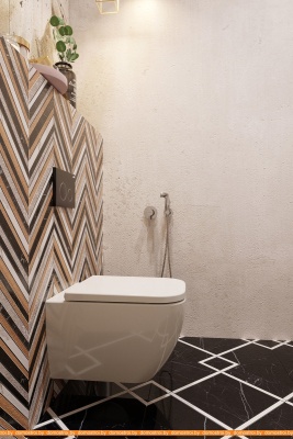 Унитаз Lavinia Boho Relfix One 9 в 1 97010024 (черное стекло) фотография