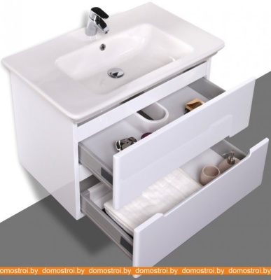 Тумба под умывальник BelBagno Torino-800-2C-SO-RW (rovere moro) фотография