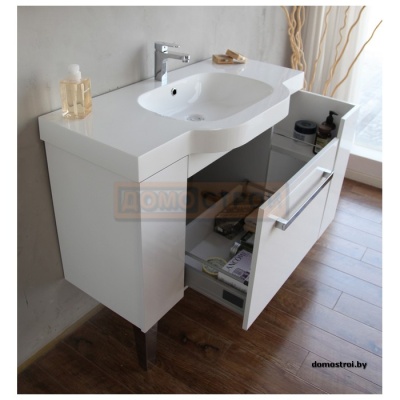 Тумба BelBagno CAPELLA Stile Moderno 100 Tortora Lucido фотография