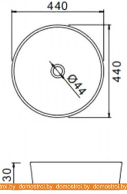 Умывальник Gappo GT102 фотография