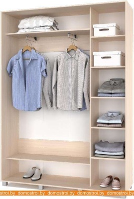 Шкаф-купе Modern Роланд Р46 + Р16 (млечный дуб) фотография