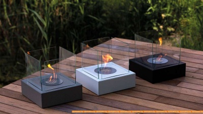 Биокамин Kratki Tango 3 (белый) фотография