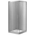 Душевой уголок BelBagno SELA-A-2-95-Ch-Cr стекло шиншилла 95x95 фотография