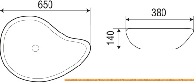 Умывальник WeltWasser Elbach 1090 фотография