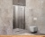 Душевая дверь BelBagno UNIQUE-BF-1-100/115-C-Cr (прозрачное стекло) фотография