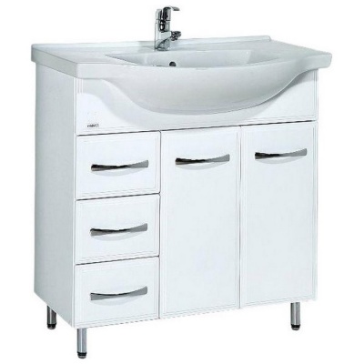 Тумба под умывальник Акваль Виола 80 [AV.01.80.00.R] фотография