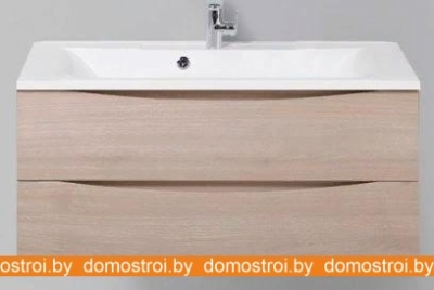 Тумба под умывальник BelBagno Marino-1000-2C-SO-RG-P (rovere grigio) фотография