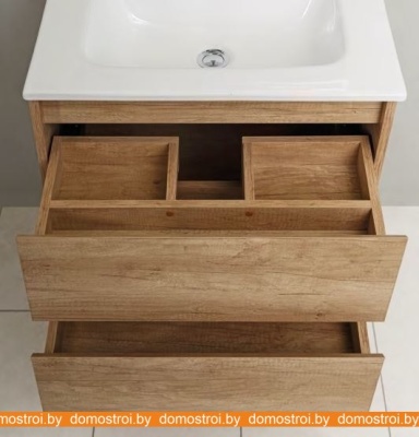 Тумба под умывальник BelBagno Kraft-600-2C-SO-RNN (rovere nebrasca) фотография