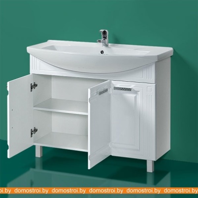 Тумба Акваль Оливия 105 под умывальник Элеганс 1050 EO.01.05.00.N фотография