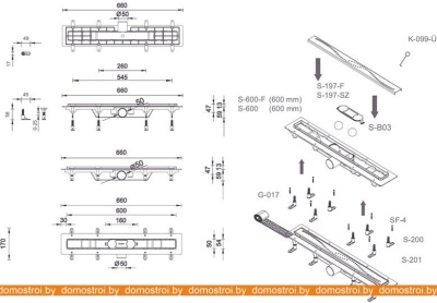 Душевой уголок Ambassador Set 13011101-ST6 фотография