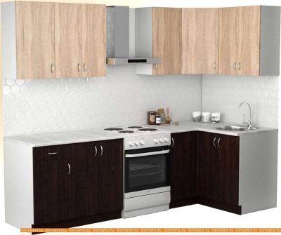 Кухня S-Company Клео лайт 1.2x2.0 правая (венге/дуб сонома) фотография