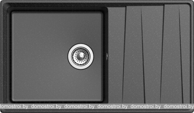 Кухонная мойка GranFest GF-LV-860L (черный) фотография