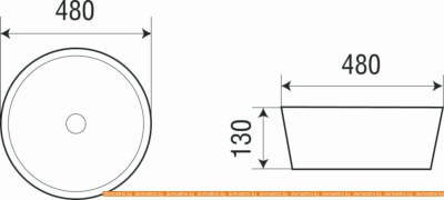 Умывальник WeltWasser Elbach 32066 фотография