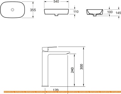 Умывальник Lavinia Boho Bathroom 21510077 (раковина, Смеситель) фотография