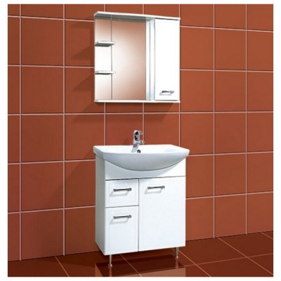 Зеркальный шкаф Акваль Ника 70 [AN.04.70.00.R] фотография