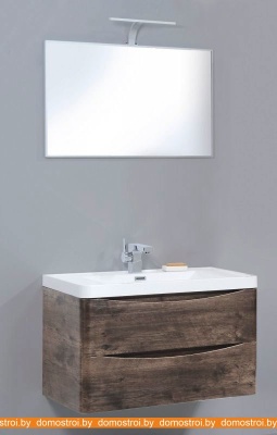 Тумба под умывальник BelBagno Ancona-N-800-2C-SO-RW (rovere moro) фотография