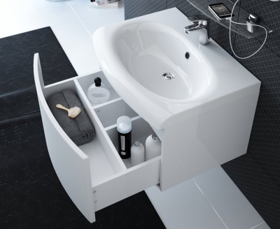 Умывальник Ravak Evolution XJE01200000 со скрытым переливом фотография