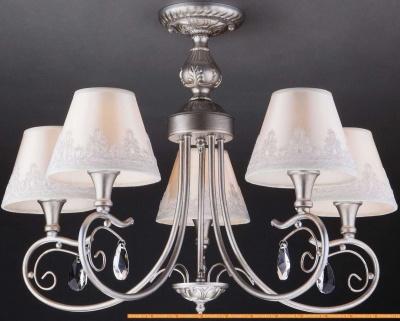 Люстра Евросвет 60069/5 (серебристый) фотография