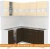 Кухня Кортекс-мебель Корнелия Экстра 1.5x1.8 без столешницы (венге светлый/венге) фотография