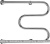 Полотенцесушитель TERMINUS М-образный 26.9 ПС (500х500) фотография