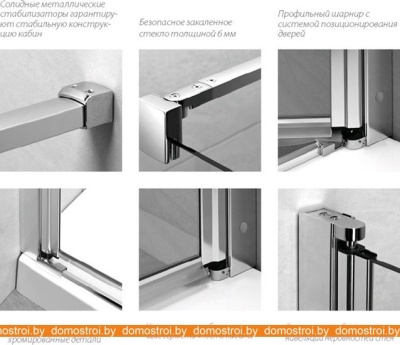 Душевой уголок Radaway Eos PDD 80 (37613-01-01N) фотография
