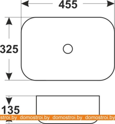Умывальник Melana MLN-78105 45.5x32.5 фотография