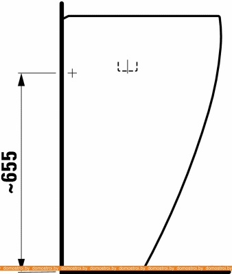 Умывальник Laufen ILBAGNOALESSI ONE 811971 52x53 фотография