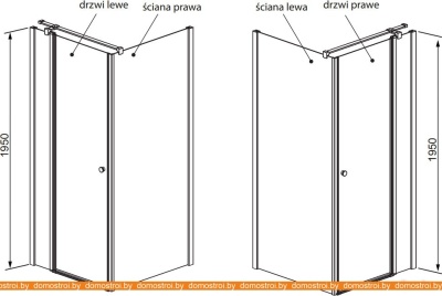 Душевой уголок Radaway Eos II KDJ 120x80 фотография
