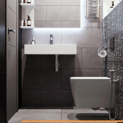 Унитаз Lavinia Boho Relfix Aveo Rimless 10 в 1 98010094 (черное стекло) фотография