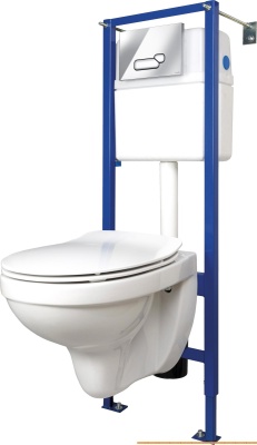 Унитаз Cersanit Delfi S-SET-DEL/Vec/S-DL/Ac-Cg-w фотография