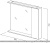 Шкаф с зеркалом BelBagno Marino-SPC-900/750-1A-BL-P-L (bianco lucido) фотография