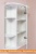 Шкаф с зеркалом Onika Карина 55.01 правый (белый) 205513 фотография