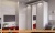 Шкаф-купе Глазов Домашний 1800 ЛДСП с зеркалом (белый) фотография