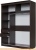 Шкаф-купе SV-Мебель №19 Классик 1.7 (черный/дуб венге) фотография